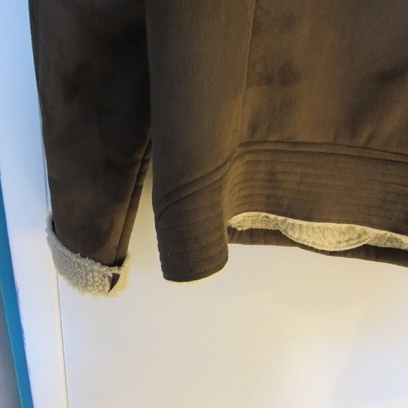 Liz Claiborne Faux Suede Jacket Size L - Picture 8 of 11